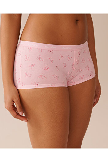 La Vie en Rose Cotton Boyleg Panty