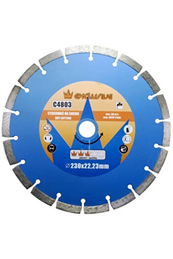 richmann exclusive Disc diamantat, beton, taiere uscata, 230 mm/22.23 mm, Richmann Exclusive