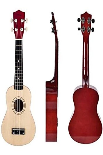 MegArya 21-inch ukulele is made of carbon fiber and features a natural finish- Natural