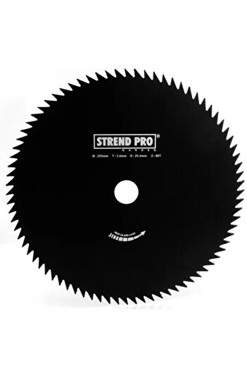 Strend Pro Circular Disc for Brush Cutter/Trimmer, 255 x 1.6 mm, 80 Teeth