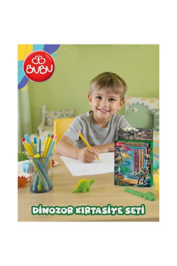 Bubu Bu-Bu Stationery Set Dinosaur
