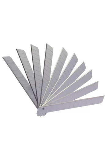 Olfa Replacement Blades for Cutter 18 mm, Fine Cutting, Set of 10,