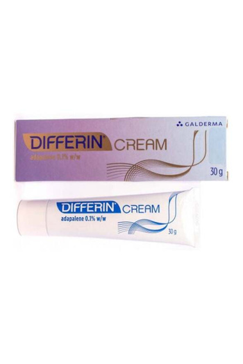 Differin 0.1% Cream, Acne Treatment, 30 gm