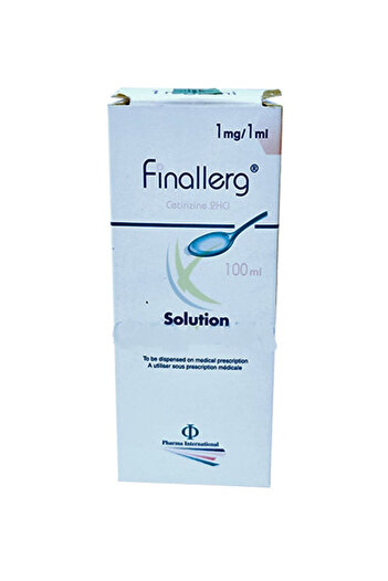 International Pharmaceutical Finallerg Antihistamine Syrup, 100 Ml