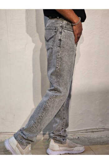 MODA Regular Model Gray Jean Jeans Rmsy