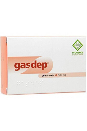 erbozeta Ensure Gasdep Used to Relieve Digestive Issues - 30 Capsules