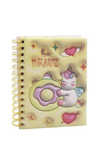 Roco Unicorn Notebook – 13 x 18.5 cm, Magical Design for Everyday Writing