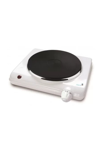 KEMPER Electric Cast Iron Hot Plate, 1500 W, Single Burner, Thermostat, 165 mm