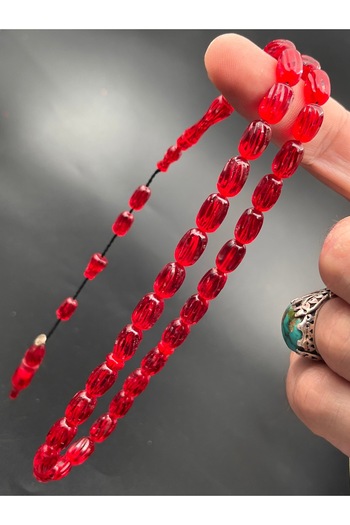 BCF Koleksiyon Murat Akbulut Signature Fire Amber Prayer Beads – Capsule Fesatli, System, Model: Ak090275.010825