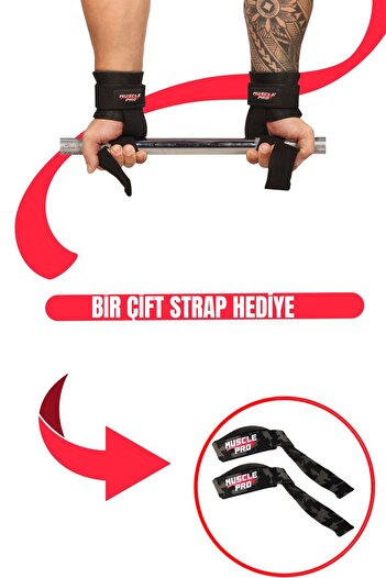 MUSCLE PRO Pro Lifting Strap