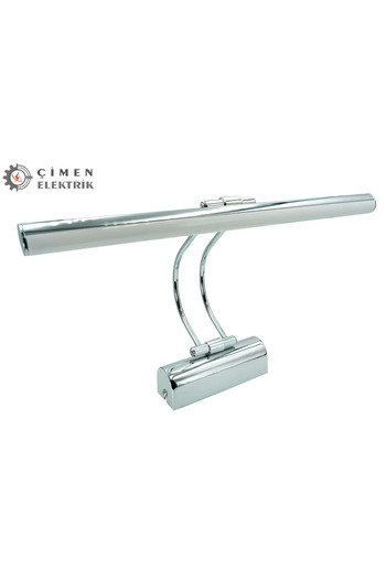 gizmurstore Flute Sconce 6W Chrome Case 6500K White Light