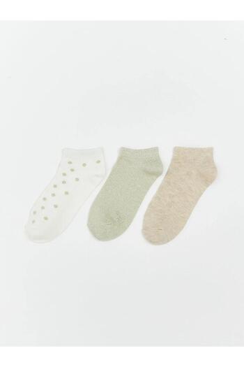 LC Waikiki Дамски чорапи до глезена LCW DREAM Polka Dot, комплект от 3 (W5)