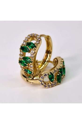 My Bijoux Gold Plated Earrings Adela