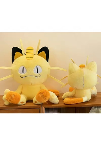 NB market Miyav peluş oyuncak 40cm Pokemon peluş meowth figür roket takımı pokemonu
