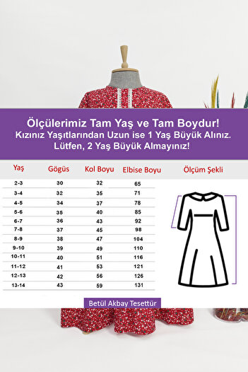 Betül Akbay Girl's Viscose 100% Cotton Hijab Dress Zümra Model Long Full Length Dress