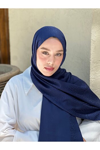 Modakaşmir Silky Jacquard Series Path Pattern Shawl