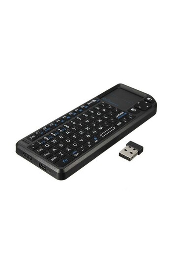 OEM Mini tastatură wireless pentru Smart TV, PC, tabletă, Xbox 360, PS3, cu touchpad Rii X1