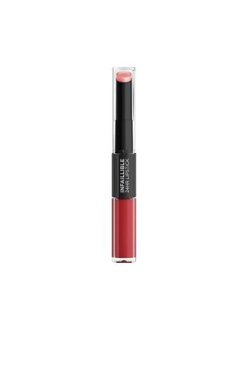 L'Oreal Paris Ruj cu finisaj lucios si rezistenta de pana la 24h, INFAILLIBLE, 501 timeless red, 5.7 g