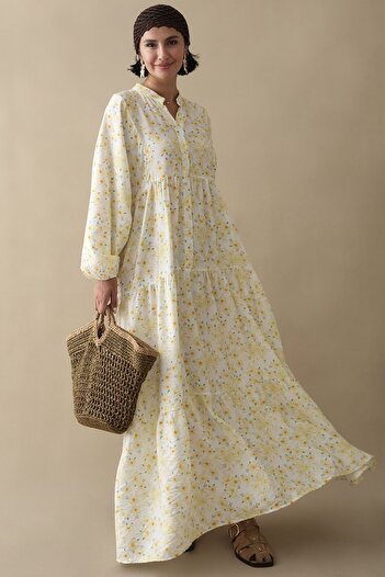 InStyle Φόρεμα Freesia Yellow Mango