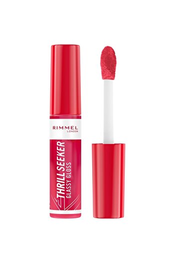RIMMEL LONDON Luciu buze Rimmel London Thrill Seeker Glassy Lip Gloss, 350 Pink to the Berry, 10ml