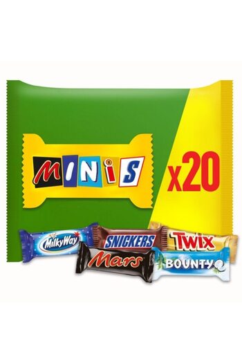 Mars Bomboane mix de ciocolata Mixed Minis, 400g