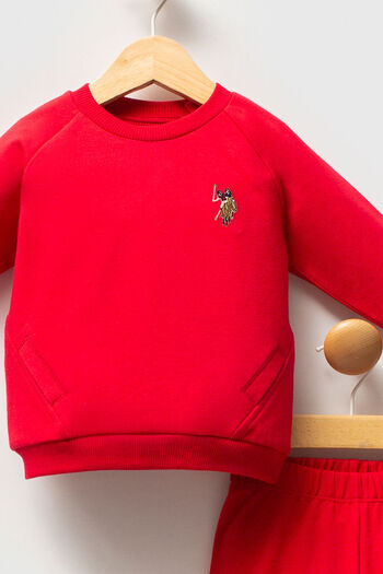 U.S. Polo Assn. U.S. Polo Assn Baby Boy Red Baby Sets
