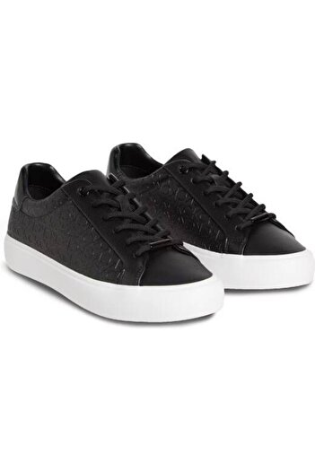Calvin Klein Vulc Lace up Mono Pu Black Women's Sneaker