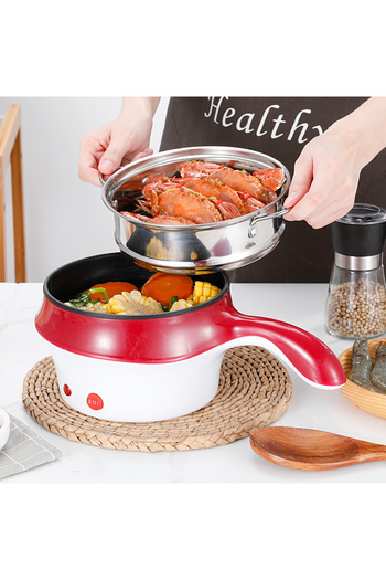 Cyber Electric Hot Pot Electric Frying Pans Multi Function Rice Cooker Hot Pot Non-Stick Coating Pan