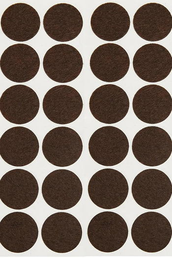 TREND KULP 28 mm Adhesive Furniture Leg Felt Floor Protector Table Chair Parquet Protection Pad (Pack of 56)