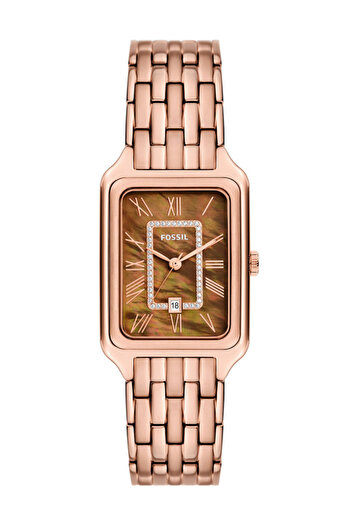 Fossil Ceas de dama Raquel Three Hand Date ES5323