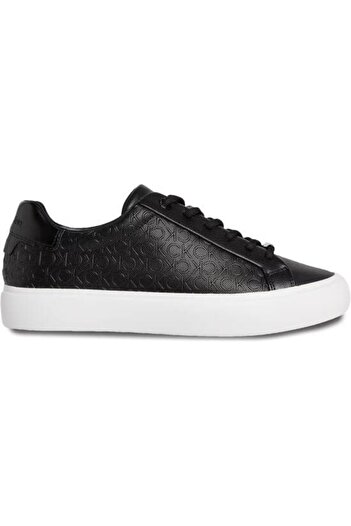 Calvin Klein Vulc Lace up Mono Pu Black Women's Sneaker