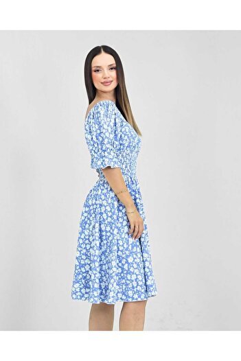 PAWWY Rochie de damă cu modele florale