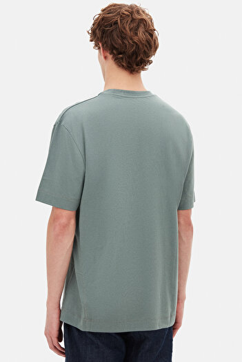 Tween Relaxed Fit Koyu Yosun T-Shirt
