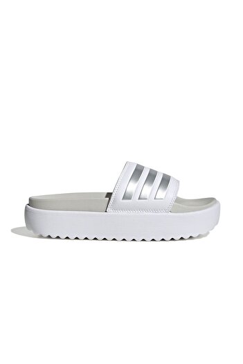 adidas Παντόφλες Unisex Πλατφόρμας Adilette IE9703 Λευκό