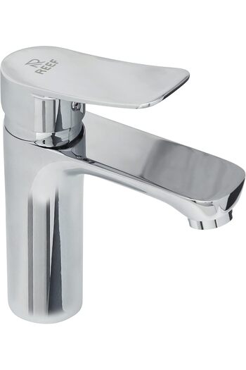 Reef Orchid Silver Chrome Finish Wash Basin Tap - Bathroom Sink Faucet with Intuitive Operation