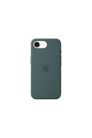 Apple MD3X4ZM/A Back Protection Case for iPhone 16e, Silicone (Green)