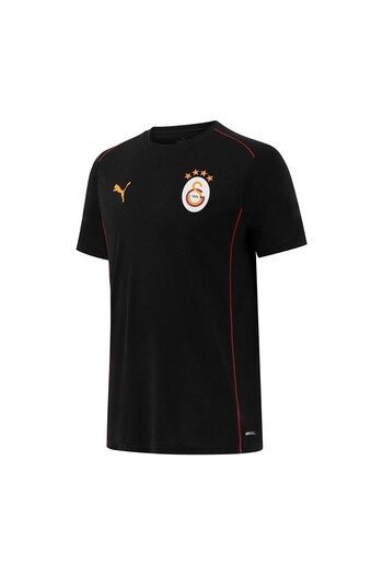 Galatasaray Γνήσιο μπλουζάκι προπόνησης με άδεια χρήσης 2024/25 με λαιμόκοψη μαύρο με στάμπα Gs Lion σε ξύλινο κουτί