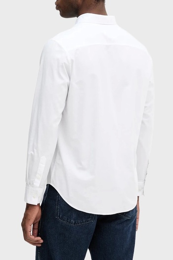 Calvin Klein Cotton Regular Fit Button-Down Collar Long Sleeve Shirt Lv140Em125Yaa Men's Shirt Lv140Em12
