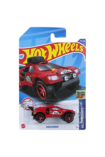 HOT WHEELS Masinuta Metalica Hot Wheels, Sand Burner, Rosu, 1:64