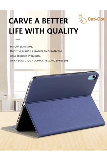 Cat - Cot Soft Jacket Portfolio Case T11 – Slim, Shock-Absorbing, Premium Tablet Protection for ipad 10th/10.9