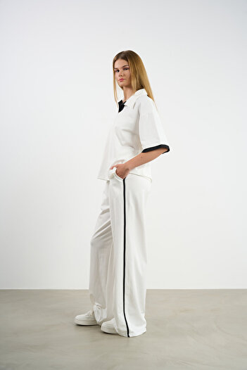 HANIQA Polo Neck Summer Sports Suit |   44-50 - 25220