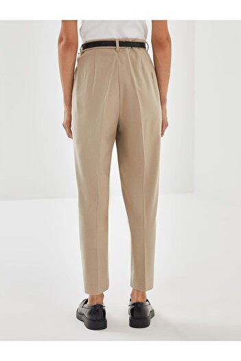 LC Waikiki LCW Vision Beli Kemerli Loose Fit Kadın Pantolon