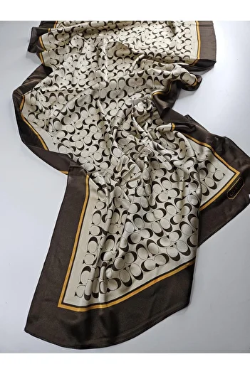 Webinay Home C Pattern Voile Silk Shawl Καλοκαιρινή Νέας Σεζόν Κασκόλ Hijab