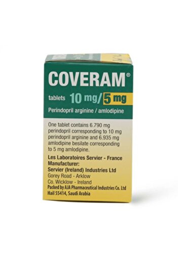 Servier Coveram 10mg/5mg tablet