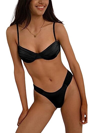 Mixbo Costum de Baie Doua Piese Soft Black, Mixbo, marime S