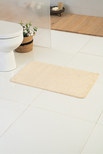 Moda Dekor Easymax 50X80 cm Single Cream Bath Mat