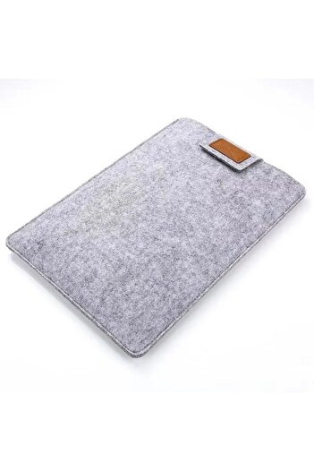 REDz Accessories Husă de protecție tip plic, Macbook 13"-14", Business, Hedgehog, material textil moale, gri