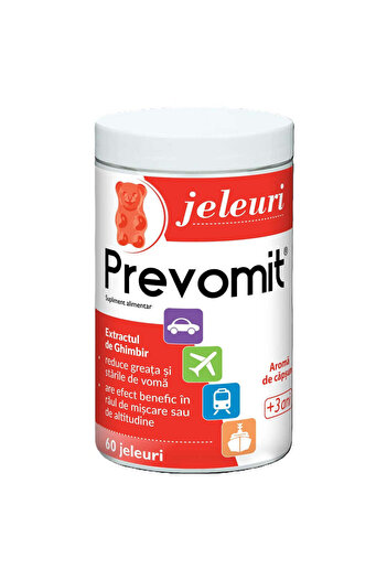 Other Prevomit 3+ with strawberry flavor, 60 gummy jelly, Zdrovit