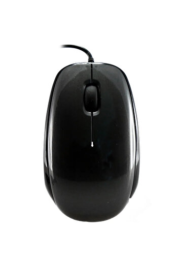 Poss Mouse PSOM05BK, USB, Negru