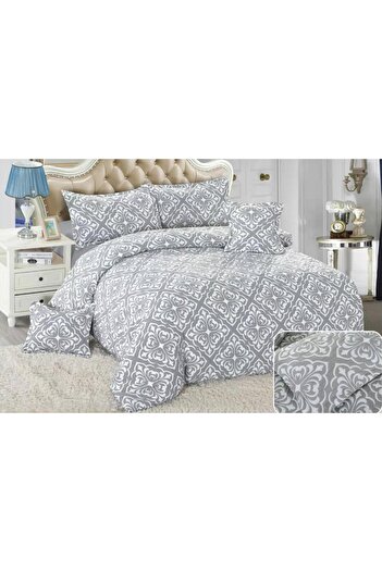 CHIRASO CHIRASO Linen, Crepe Muslin, Microfiber, Sheet 220x240 cm, Duvet Cover, 4 Pillowcases
